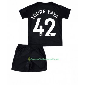 Fußballtrikots Manchester City Yaya Toure 42 Kinder 2017-2018 Kurzarm Ausweichtrikot kaufen