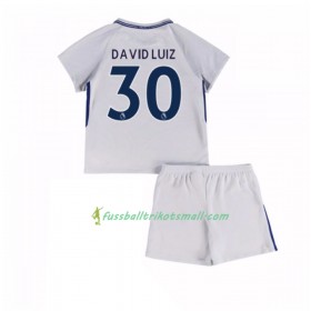 Fußballtrikots Chelsea David Luiz 30 Kinder 2017-2018 Kurzarm Auswärts-trikot kaufen