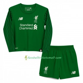 Fußballtrikots Liverpool Torwart Kinder 2017-2018 Langarm Heimtrikotsatz kaufen
