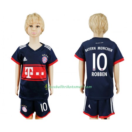 Fußballtrikots FC Bayern München Arjen Robben 10 Kinder 2017-2018 Kurzarm Auswärts-trikot kaufen