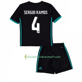 Fußballtrikots Real Madrid Sergio Ramos 4 Kinder 2017-2018 Kurzarm Auswärts-trikot kaufen