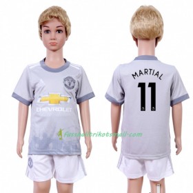 Fußballtrikots Manchester United Anthony Martial 11 Kinder 2017-2018 Kurzarm Ausweichtrikot kaufen