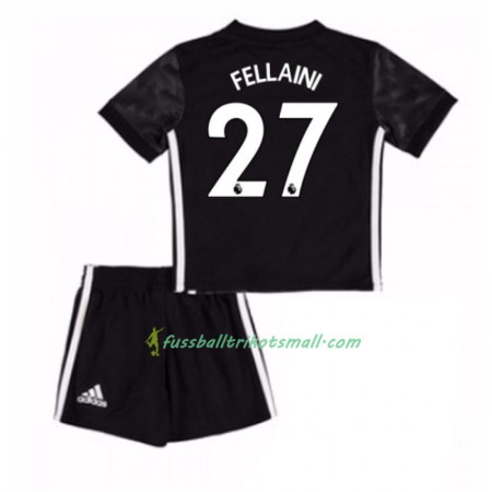 Fußballtrikots Manchester United Marouane Fellaini 27 Kinder 2017-2018 Kurzarm Auswärts-trikot kaufen