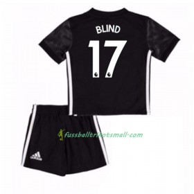 Fußballtrikots Manchester United Daley Blind 17 Kinder 2017-2018 Kurzarm Auswärts-trikot kaufen