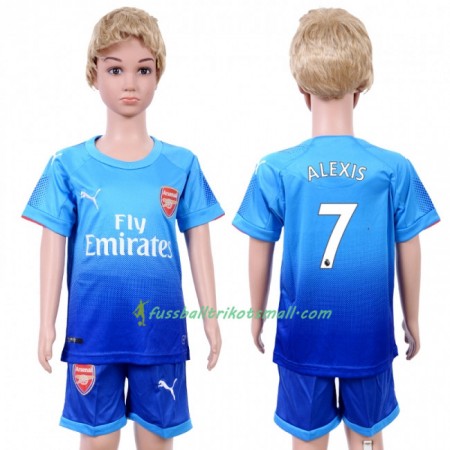Fußballtrikots Arsenal Alexis Sanchez 7 Kinder 2017-2018 Kurzarm Auswärts-trikot kaufen