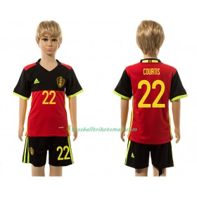Fußballtrikots Belgien Courtis 22 Kinder 2016 Kurzarm Heimtrikotsatz kaufen